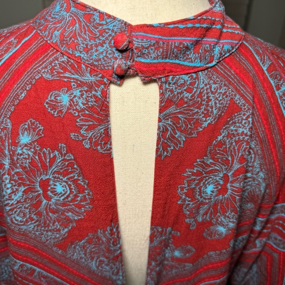 Free People Walking on a Dream cut out choker tunic top - Size M - Picture 8 of 13